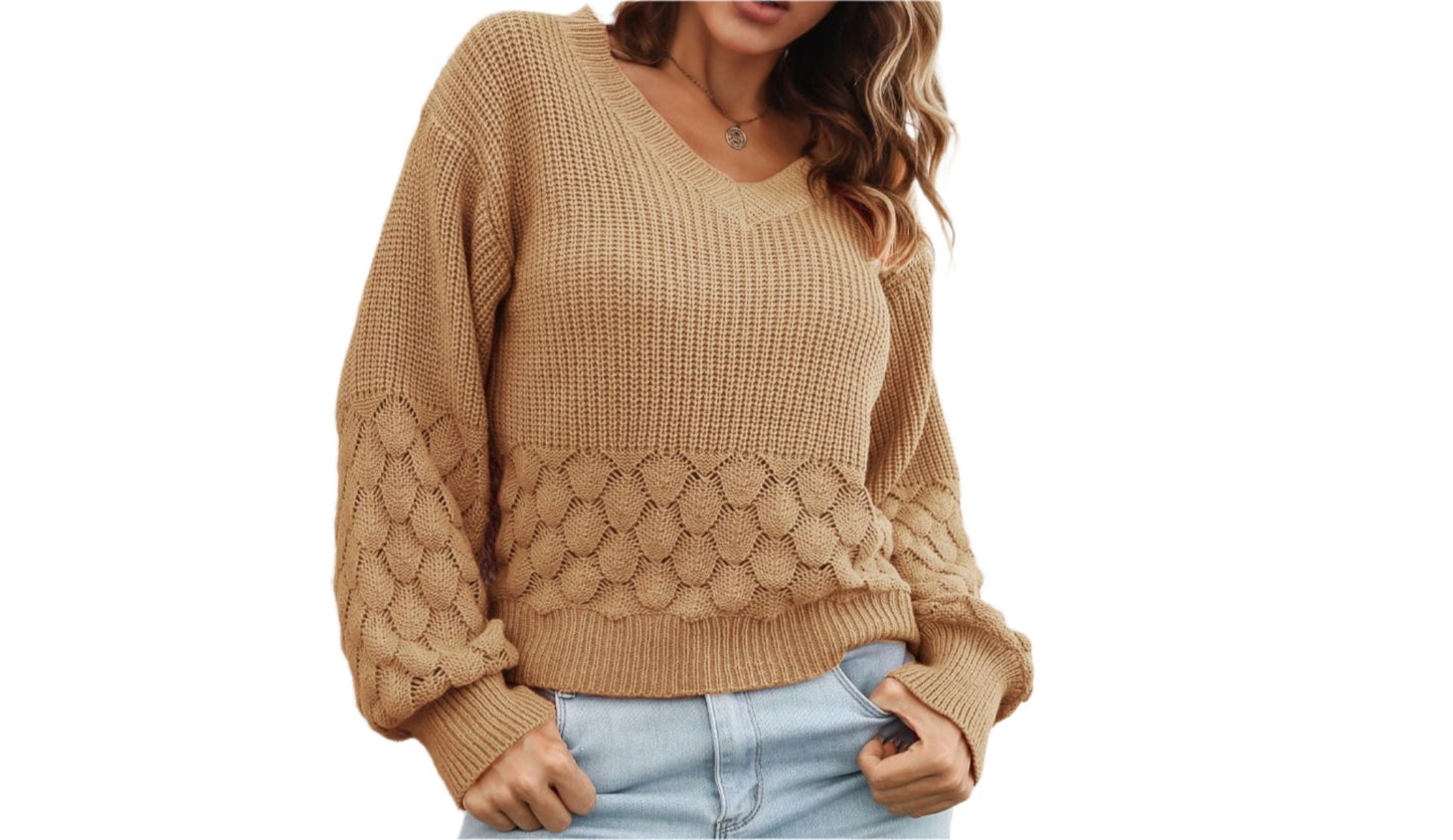 Lantern Sleeve Sweater