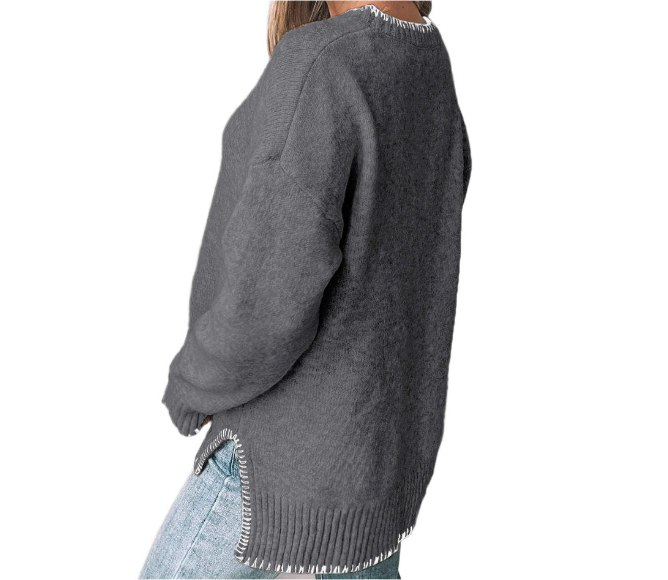 Casual Long Sleeved Sweater