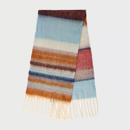 Color Striped Scarf