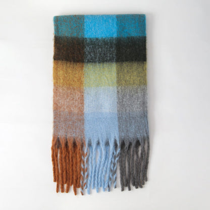 Nordic Plaid Scarf