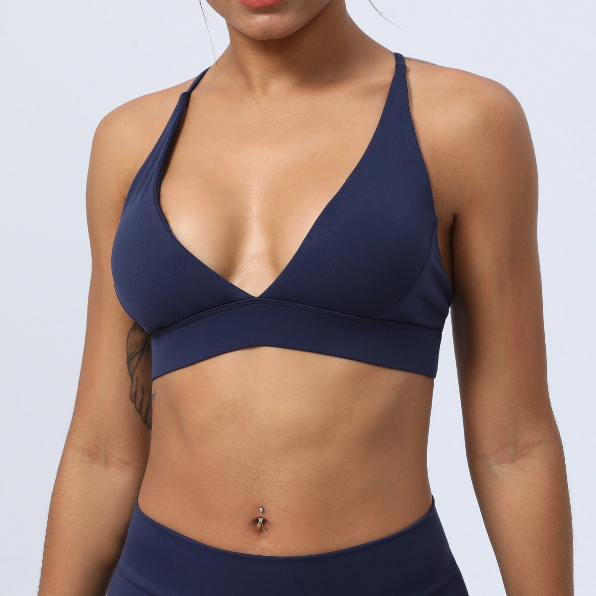 Yoga Cross Back Underwired Sports Bra