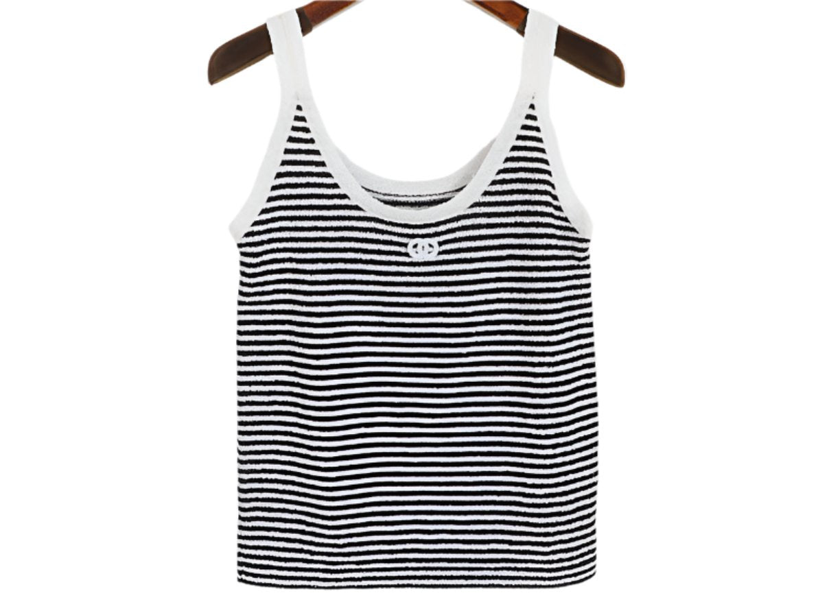 Classic Striped Spaghetti Strap Top