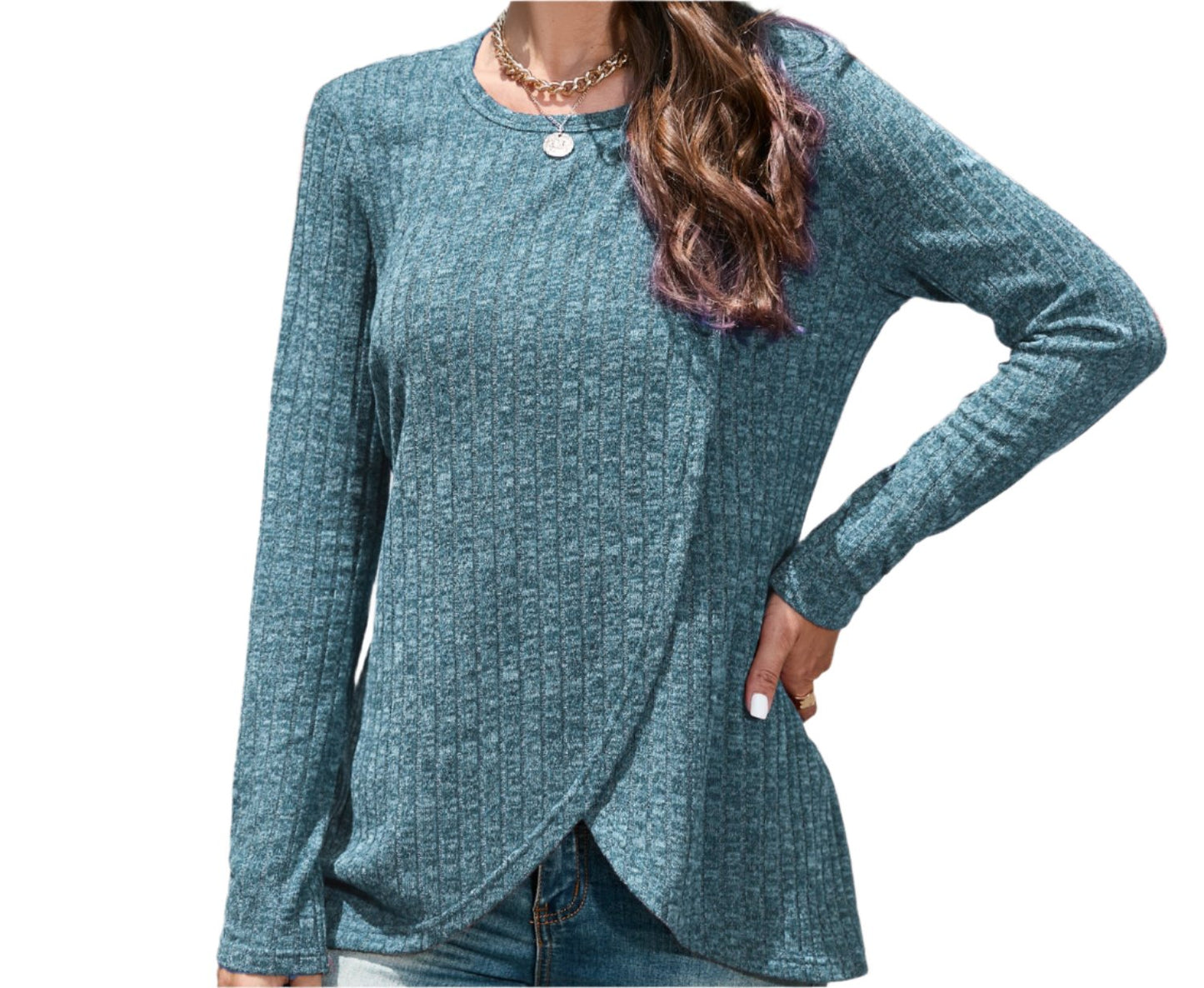 Niche Split Sweater Top