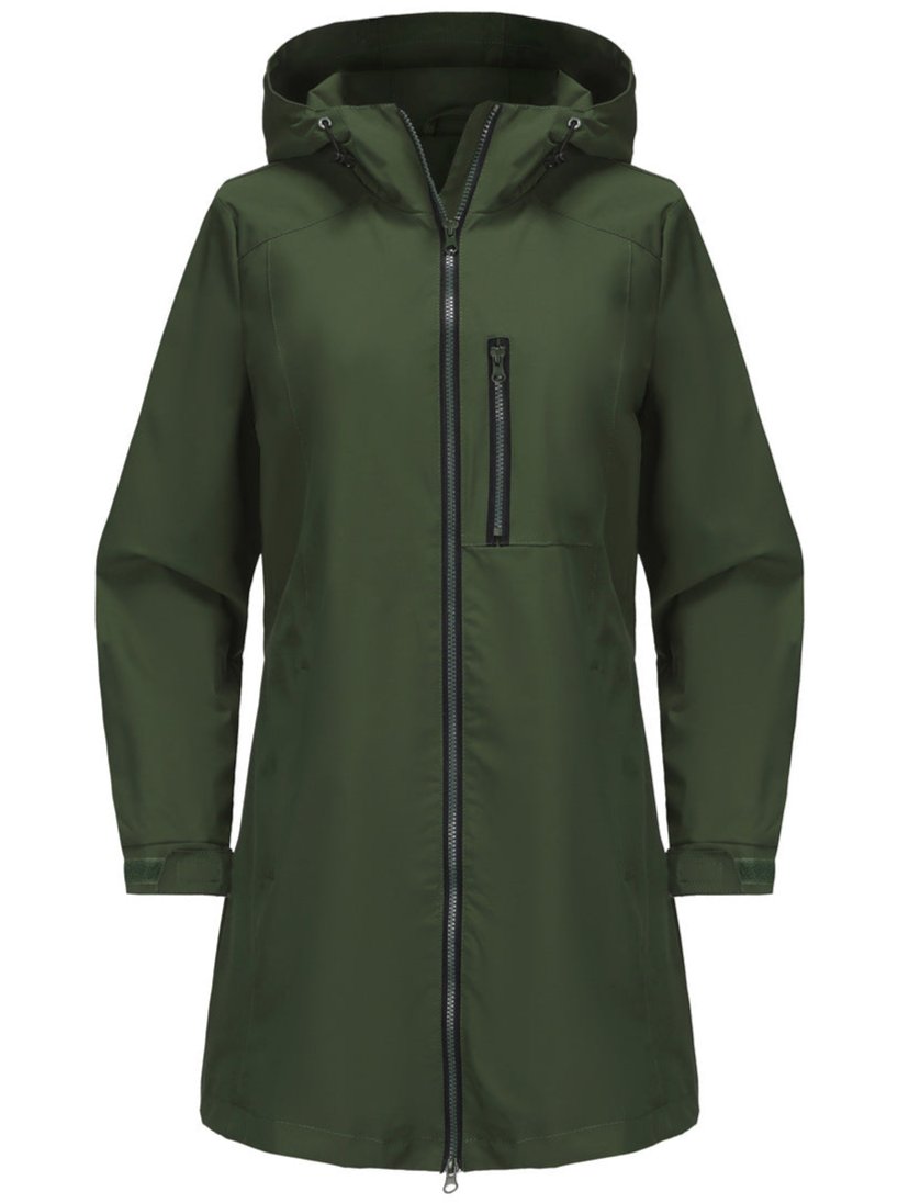 Waterproof Windbreaker Hooded Coat