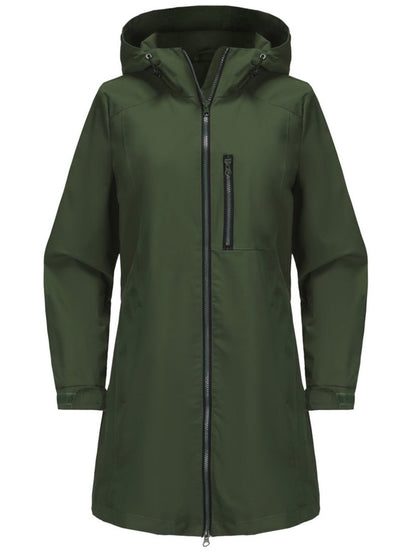 Waterproof Windbreaker Hooded Coat