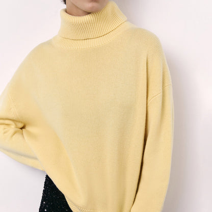 Popular Loose Turtleneck Sweater