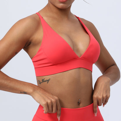 Yoga Cross Back Underwired Sports Bra