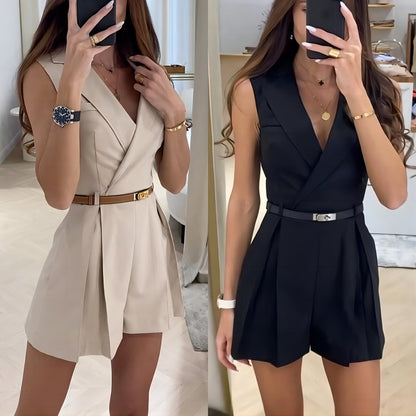 Office Suit Romper