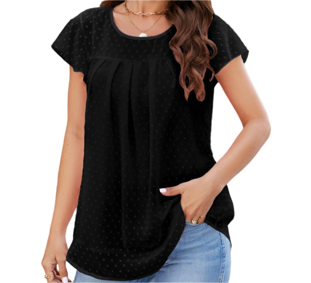 Flying Sleeves Chiffon Blouse