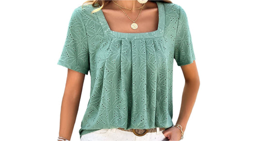 Casual Short Sleeve Top