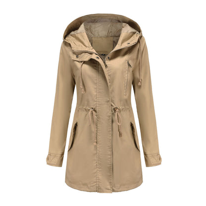 Cotton Loose Solid Color Coat