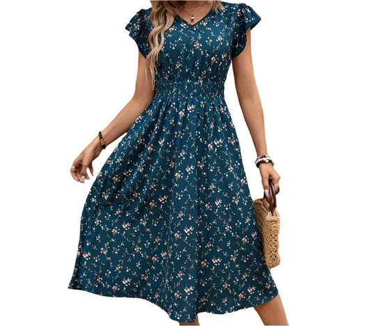 Elegant Floral Dress