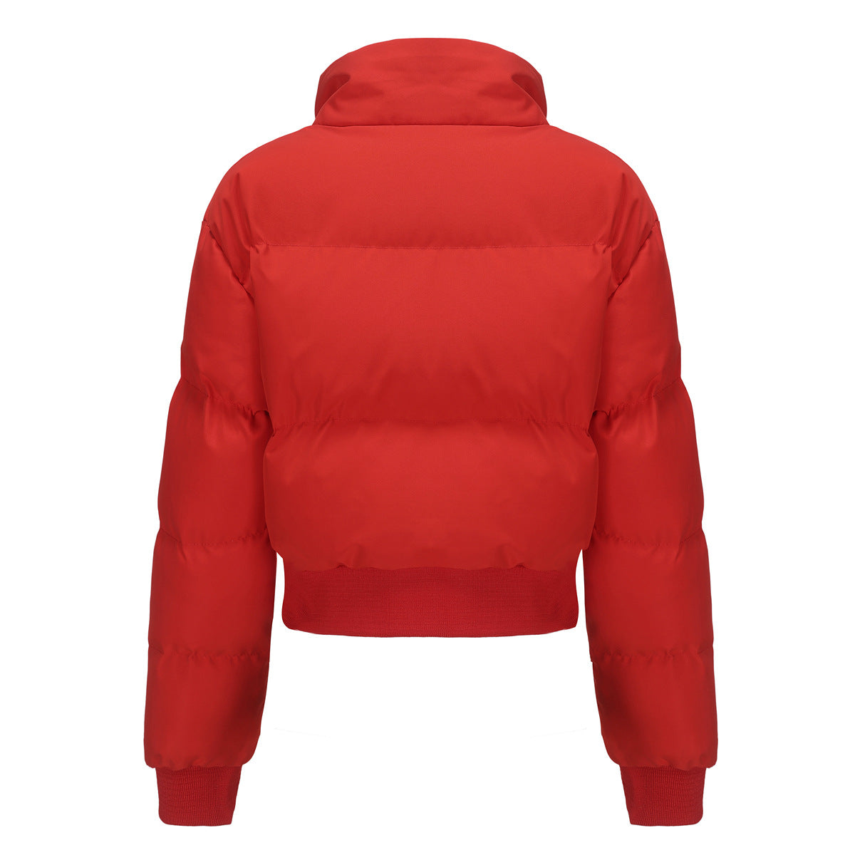 Cotton High Collar Padded Puffer Jacket