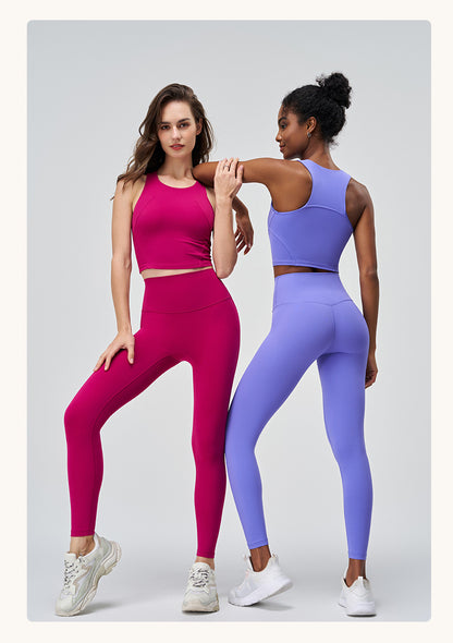 Yoga High Elastic Workout Sports Suit