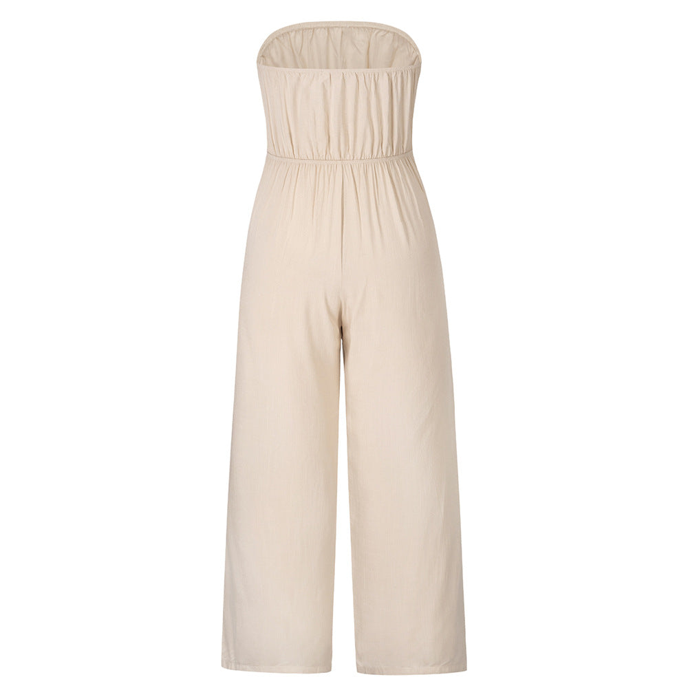 Straight Leg Jumpsuit