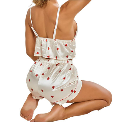 Heart Print Pajamas