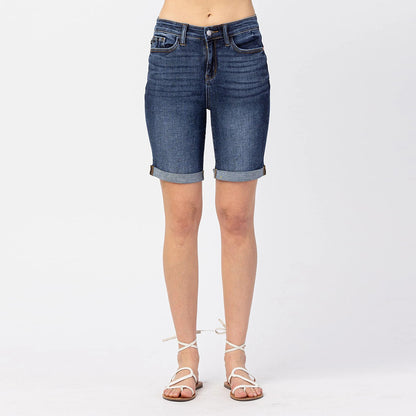 Summer Casual Slim Fit Curling Women Jeans Shorts