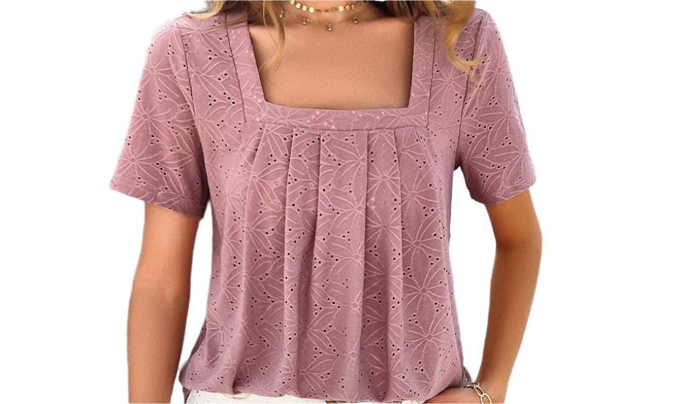 Casual Short Sleeve Top