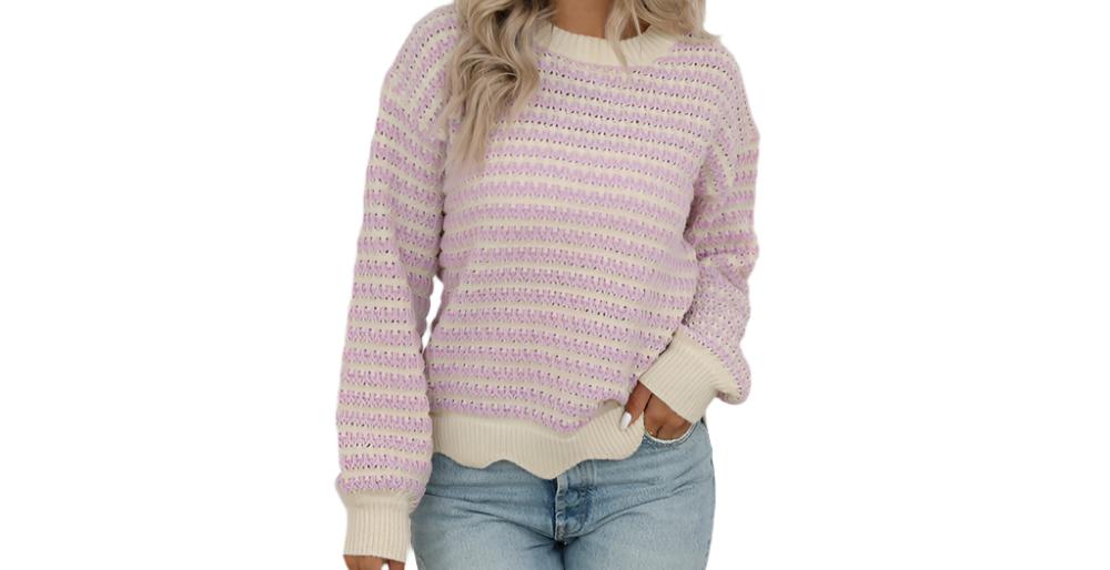 Knitted Street Hipster Pullover Sweater