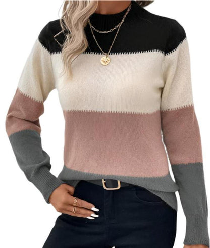 Striped Knitwear Sweater