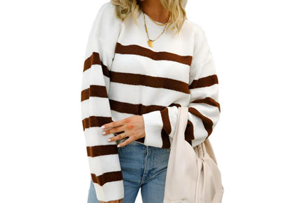 Striped Pullover Sweater