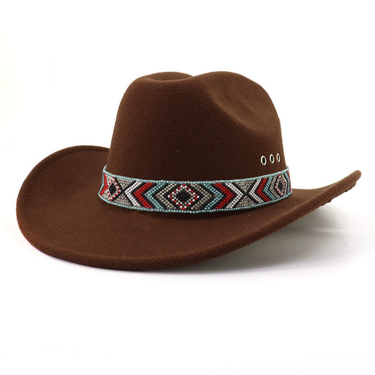 Western Cowboy Ethnic Hat