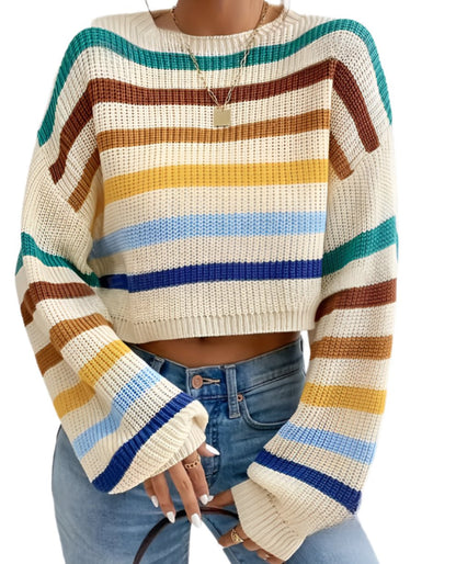 Striped Loose Sweater