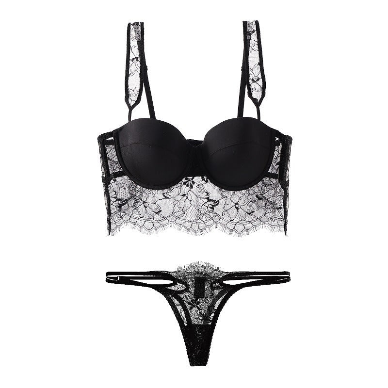 French Sexy Lace Push-up Sexy Bra Set