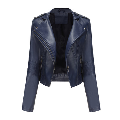 Rivet Leather Jacket