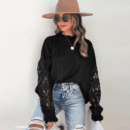 Floral Long Sleeved Sweater