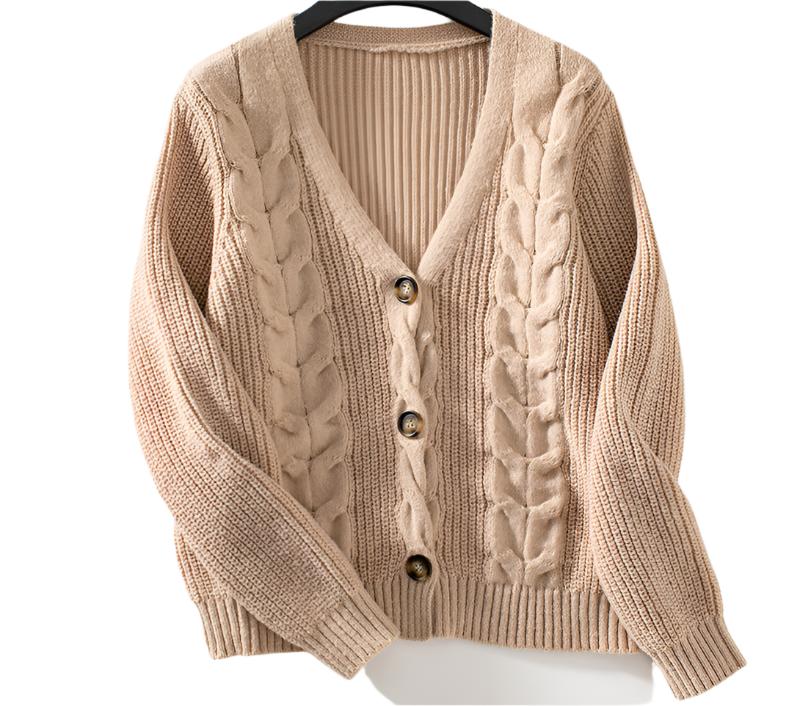 Twist Knitted Cardigan