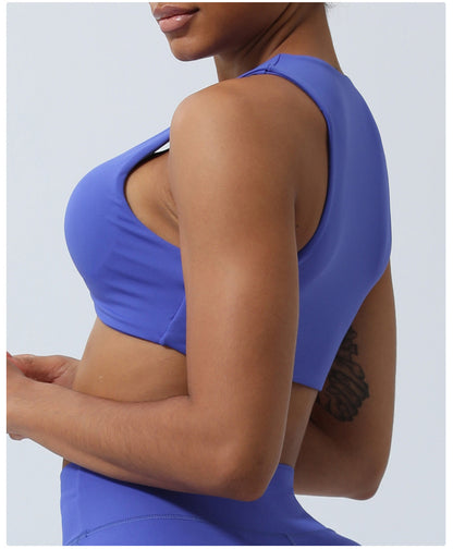 Twist Push-up Yoga Sports Bra