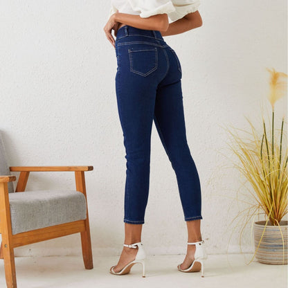 Popular High Waist Stretch Jeans