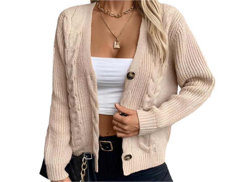 Twist Knitted Cardigan