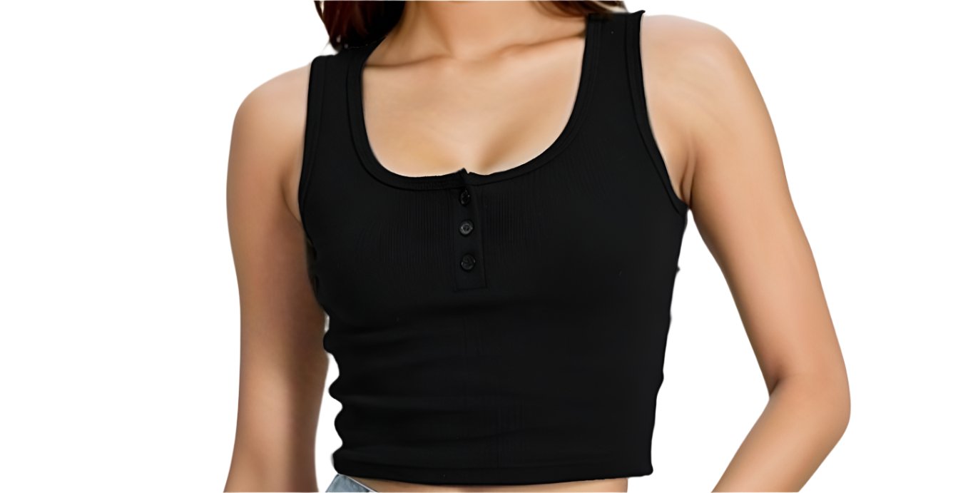 Sexy Slim Fit Cotton Cropped Top