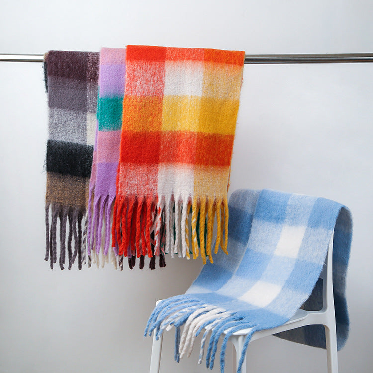 Nordic Plaid Scarf