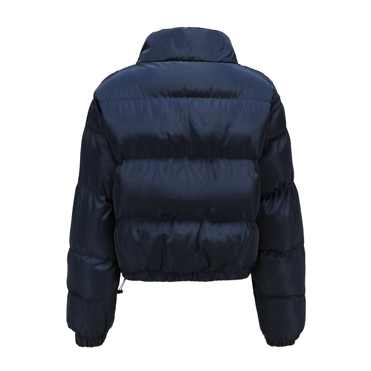 Cotton Long Sleeve High Collar Cotton-Padded Coat Jacket