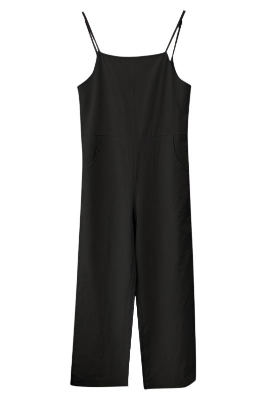 Linen Cotton Suspender Jumpsuit