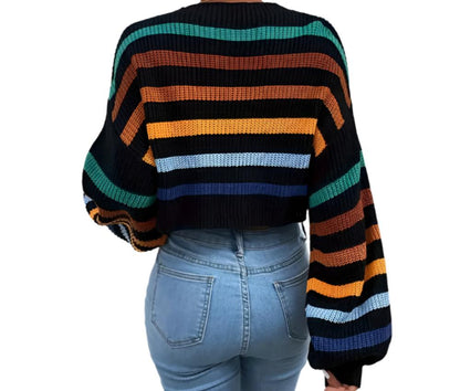 Striped Loose Sweater