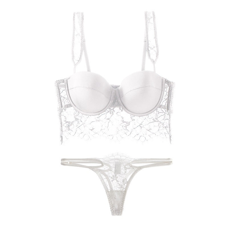 French Sexy Lace Push-up Sexy Bra Set