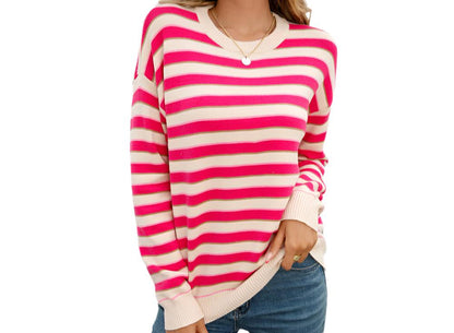 Stripe Pullover Sweater