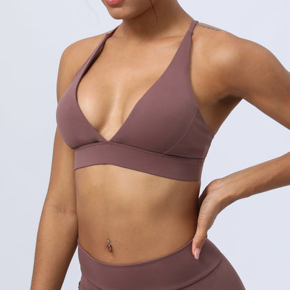 Yoga Cross Back Underwired Sports Bra