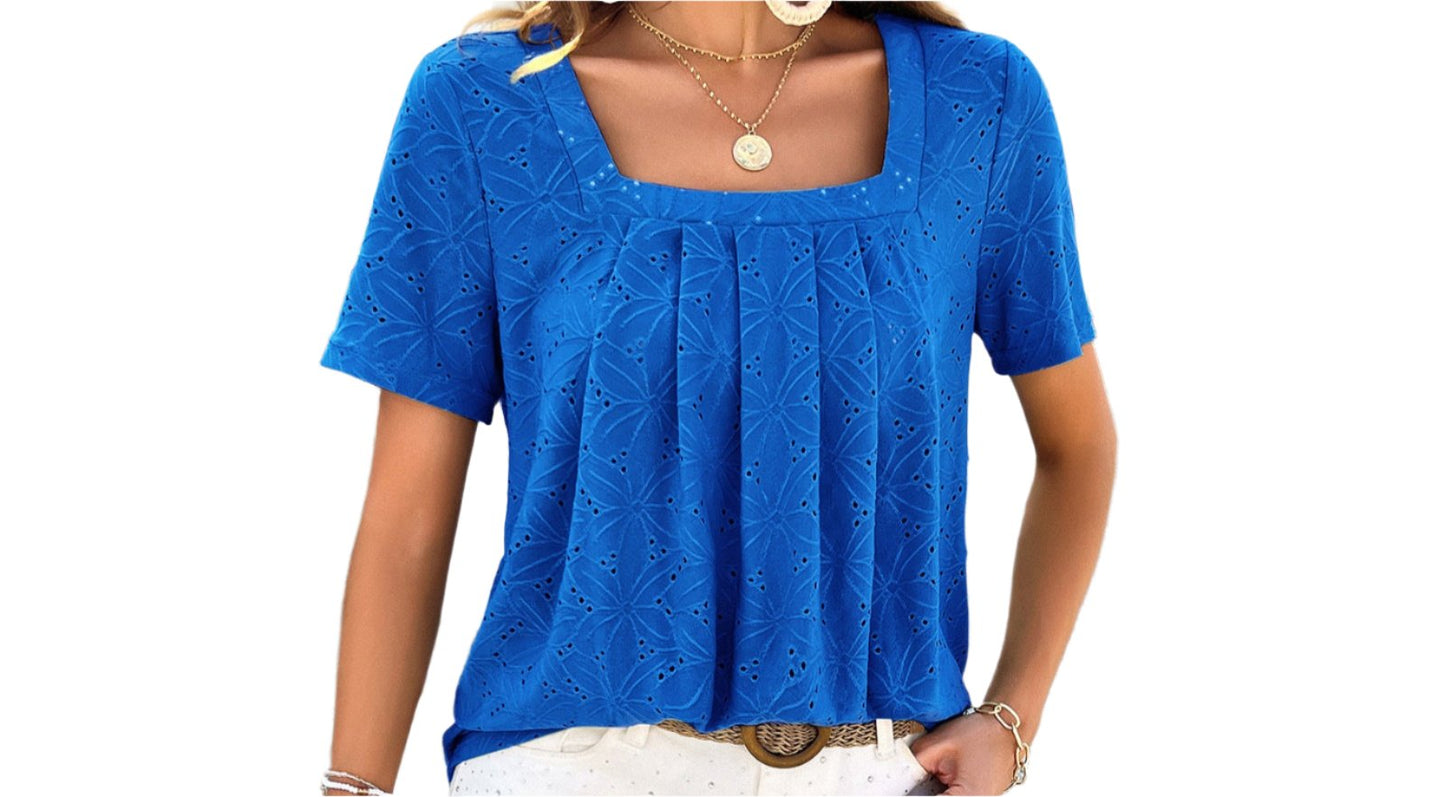 Casual Short Sleeve Top