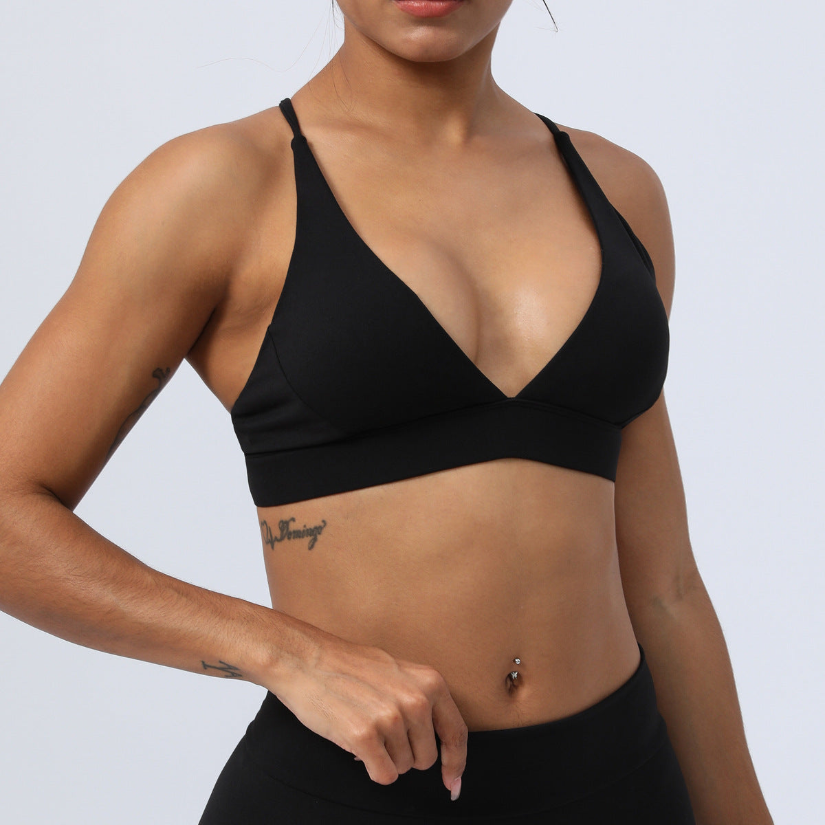 Yoga Cross Back Underwired Sports Bra