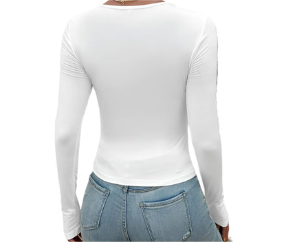 Long Sleeve Twist Top