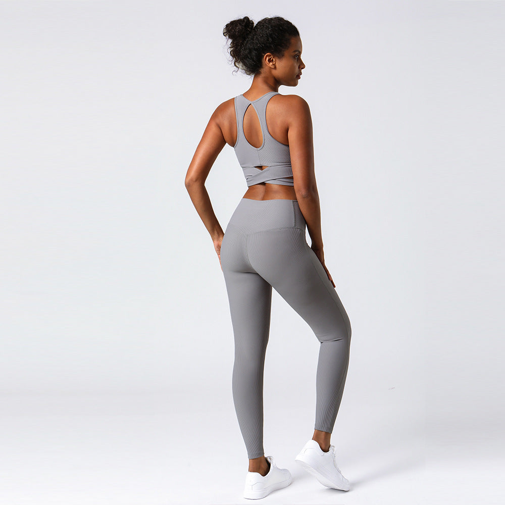 Yoga Hip Lift Fitness Suit