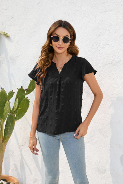 Casual Short Sleeve Top