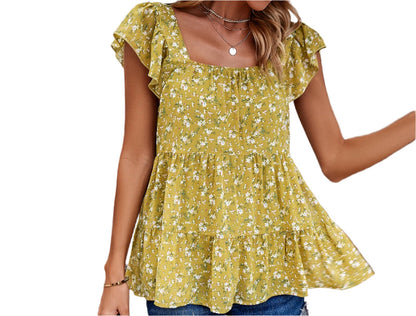 Wild Berries Elegant Floral Top