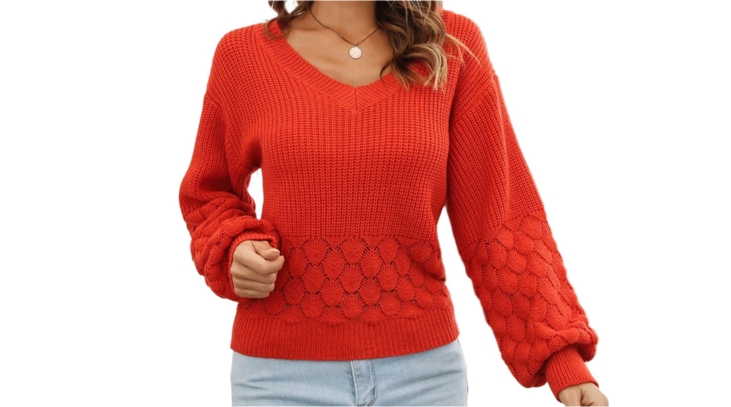 Lantern Sleeve Sweater