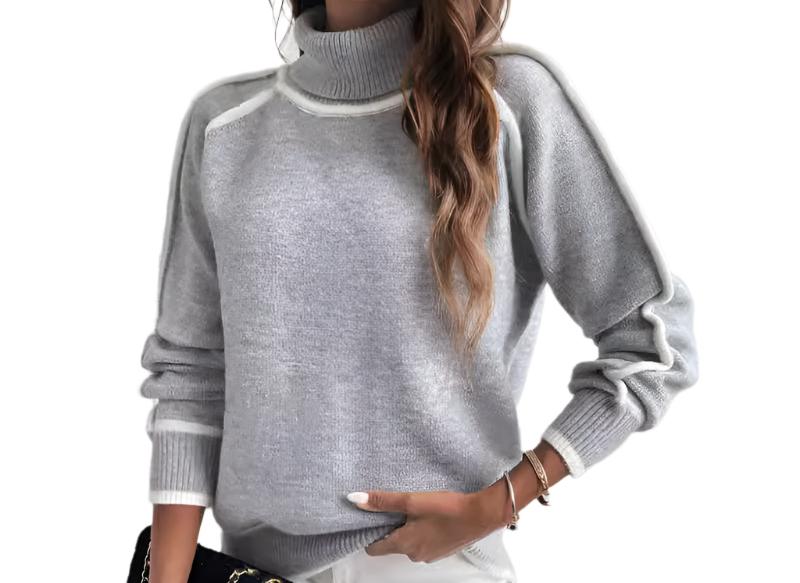 Turtleneck Pullover Sweater